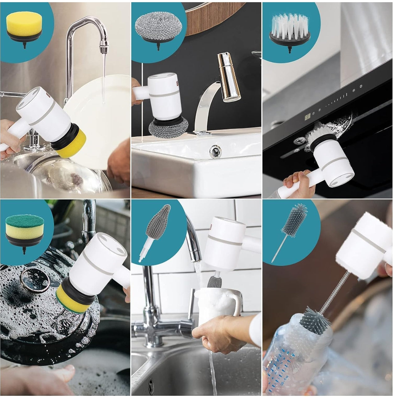 Cleaning agent for kitchen, bathroom, floors