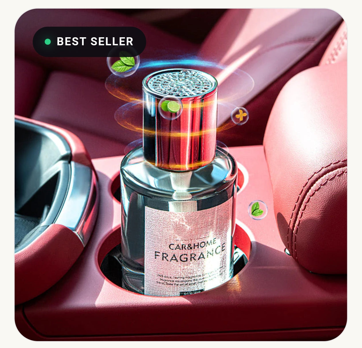 Intelligent Car and Home Air Freshener - Large Capacity with Built-in star projector