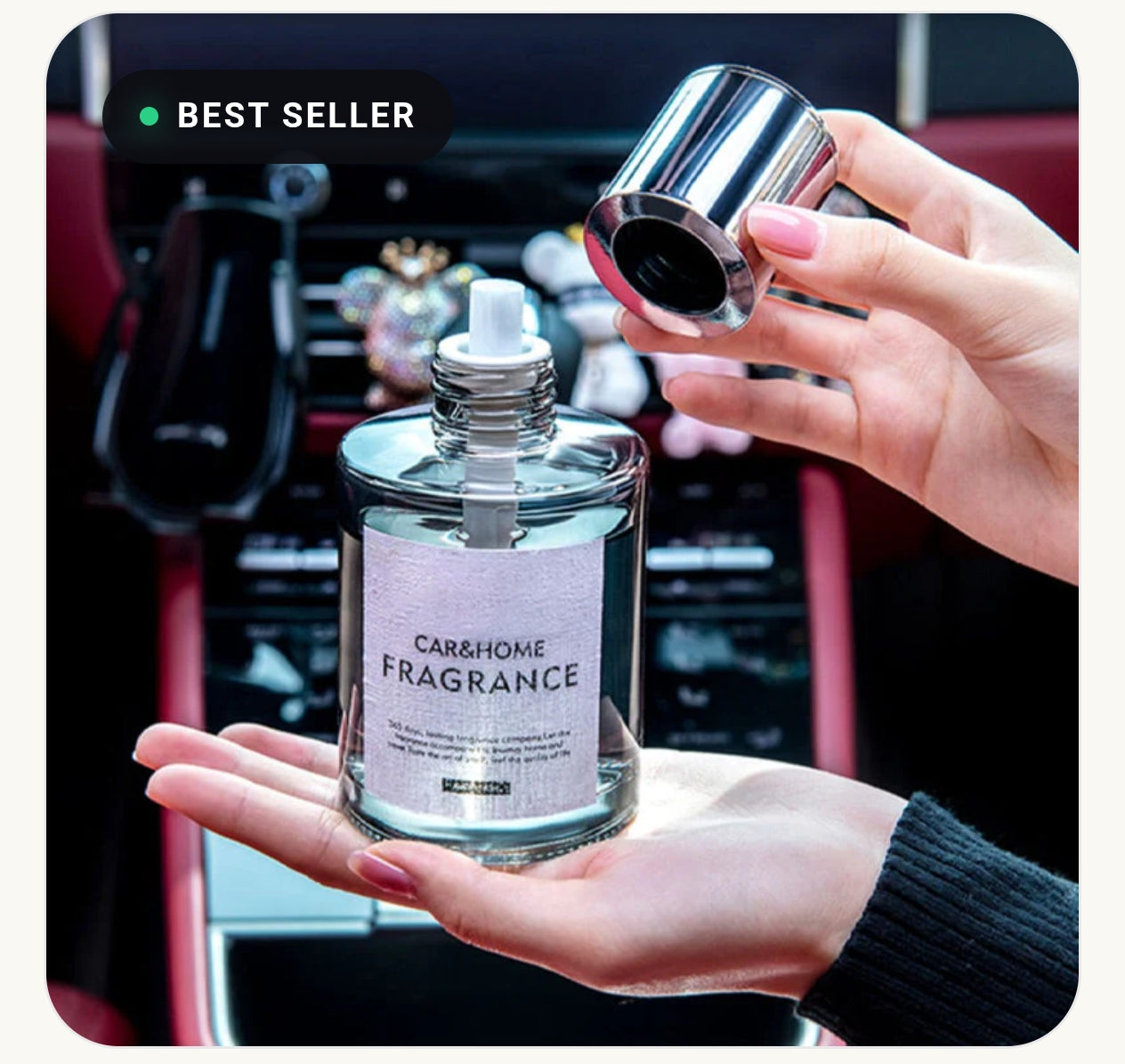 Intelligent Car and Home Air Freshener - Large Capacity with Built-in star projector
