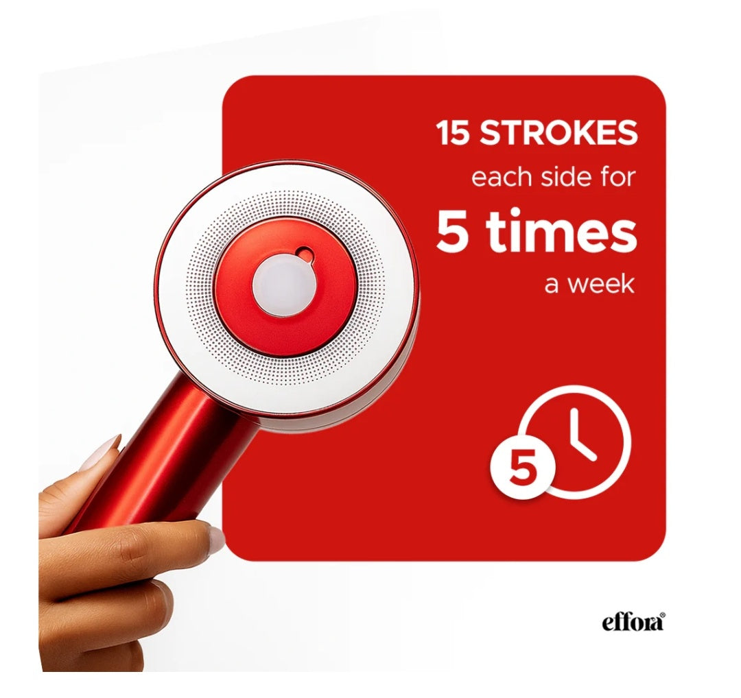 Effora 3-1 Red Light Therapy Scalp Massager | 6 Months Warranty