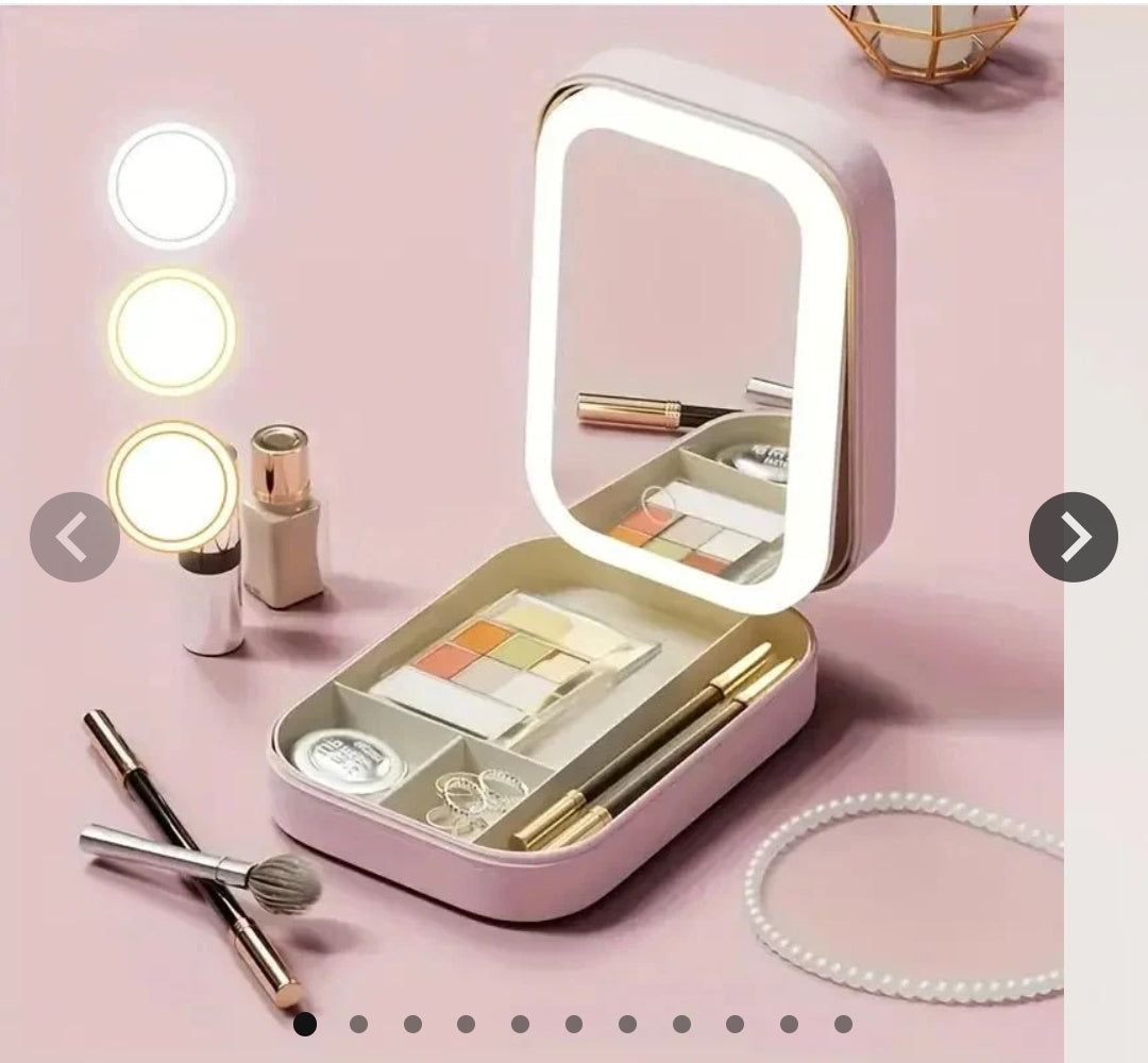 Compact Makeup Vanity With LED Mirror
⭐⭐⭐⭐⭐ (5 based on 1,274 reviews)