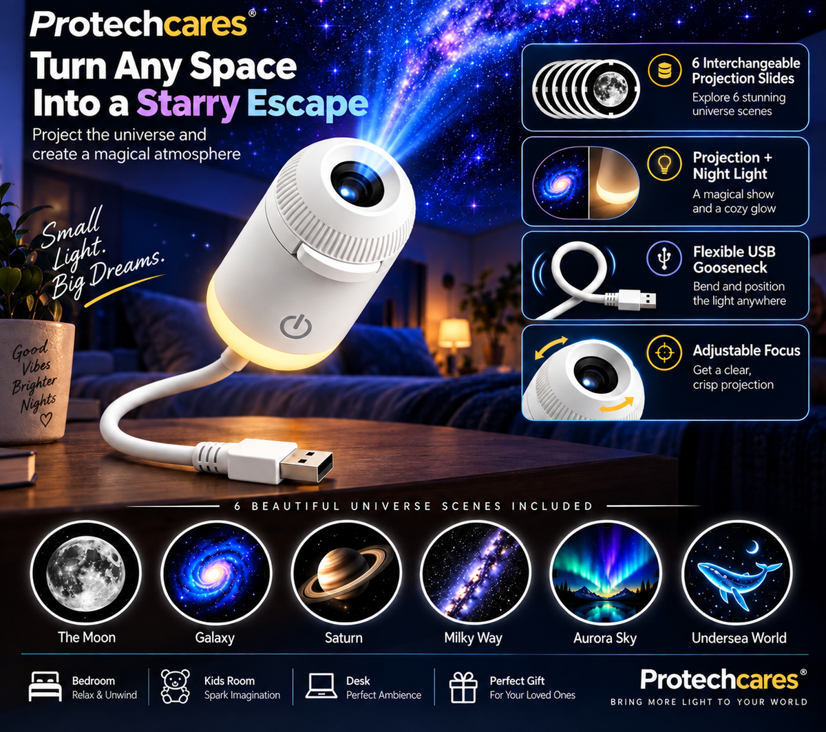 Magic lamp light