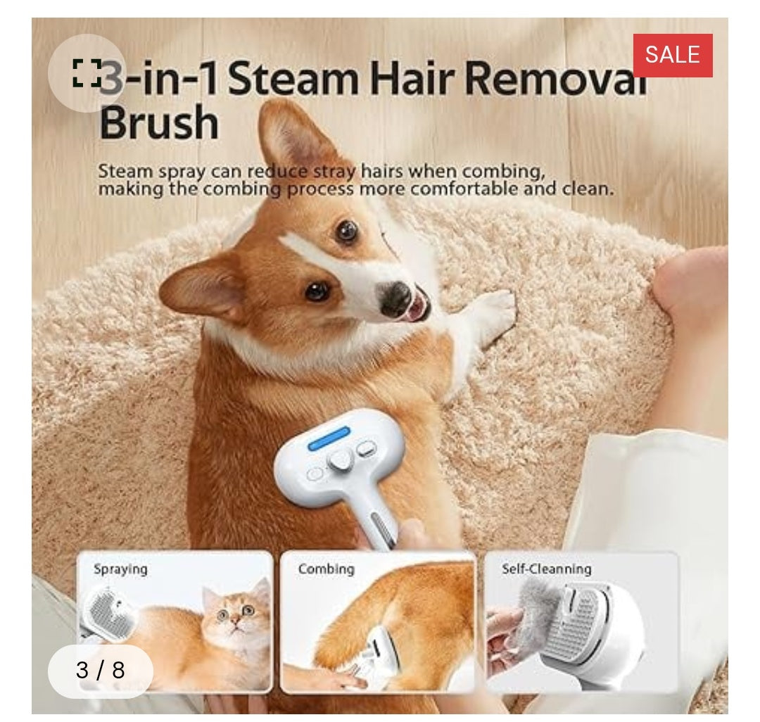 Pet Bath Brush 2 in 1