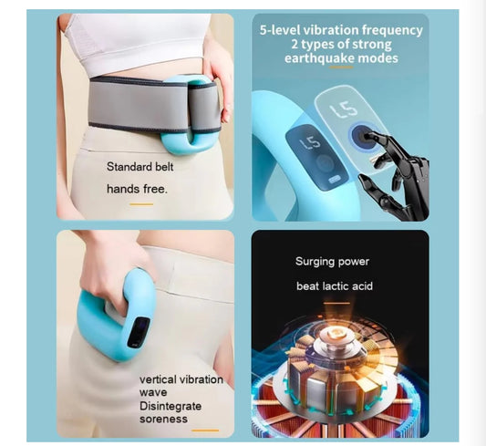 Mini fat burner massager