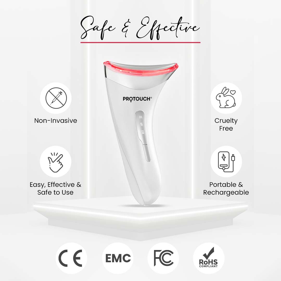 PROTECHCARES Skin Lift Combo | Skin lift Device New and Improved & Recovery Drops Serum | Anti ageing, Bright & Firm Younger Looking Skin