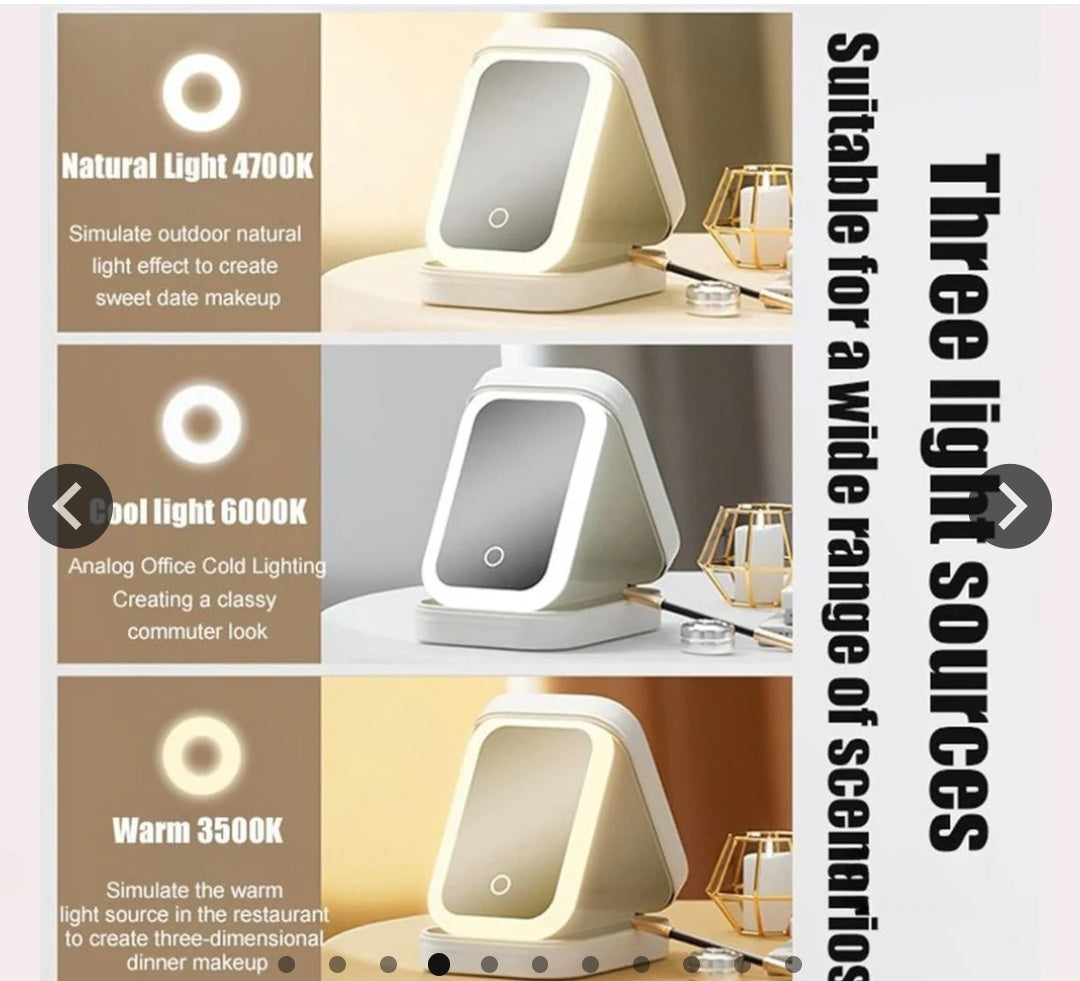 Compact Makeup Vanity With LED Mirror
⭐⭐⭐⭐⭐ (5 based on 1,274 reviews)