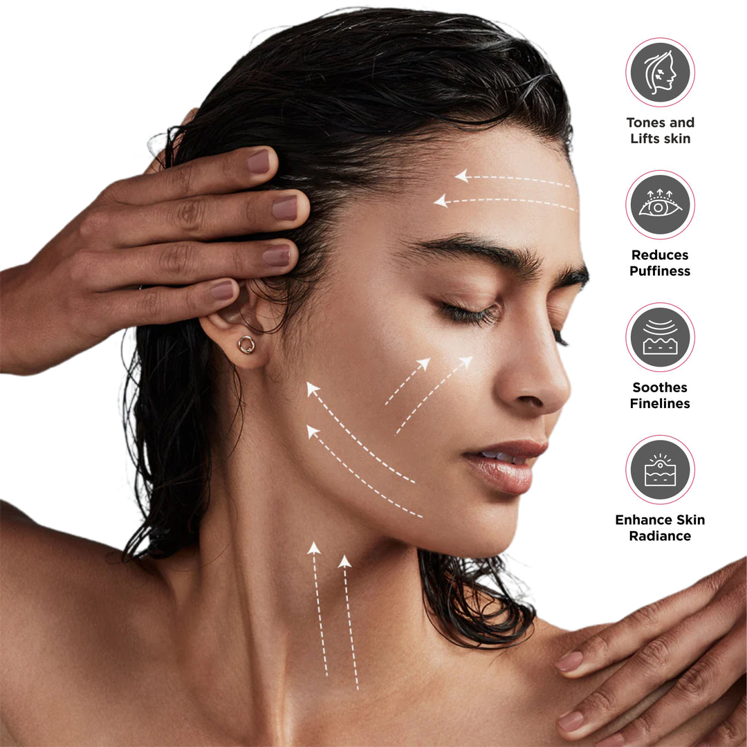 PROTECHCARES Skin Lift Combo | Skin lift Device New and Improved & Recovery Drops Serum | Anti ageing, Bright & Firm Younger Looking Skin